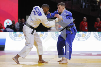 2023-02-05 - Lachlan Moorhead (GBR) lost against Tizie Gnamien (FRA) during the International Judo Paris Grand Slam 2023 (IJF) on February 5, 2023 at Accor Arena in Paris, France - JUDO - PARIS GRAND SLAM 2023 - JUDO - CONTACT