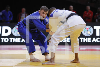 2023-02-05 - Lachlan Moorhead (GBR) lost against Tizie Gnamien (FRA) during the International Judo Paris Grand Slam 2023 (IJF) on February 5, 2023 at Accor Arena in Paris, France - JUDO - PARIS GRAND SLAM 2023 - JUDO - CONTACT