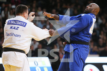 2023-02-05 - Teddy Rinner of France against Adil Orazbayev of Kazakhstan, Men's +100Kg during the Judo Paris Grand Slam 2023 on February 5, 2023 at Accor Arena in Paris, France - JUDO - PARIS GRAND SLAM 2023 - JUDO - CONTACT