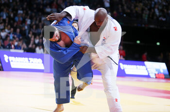 2023-02-05 - Teddy Rinner of France against Dzhamal Gamzatkhanov of Azerbaijan, Men's +100Kg during the Judo Paris Grand Slam 2023 on February 5, 2023 at Accor Arena in Paris, France - JUDO - PARIS GRAND SLAM 2023 - JUDO - CONTACT