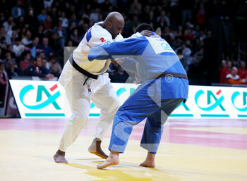 05/02/2023 - Teddy Rinner of France against Dzhamal Gamzatkhanov of Azerbaijan, Men's +100Kg during the Judo Paris Grand Slam 2023 on February 5, 2023 at Accor Arena in Paris, France - JUDO - PARIS GRAND SLAM 2023 - JUDO - CONTATTO
