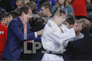05/02/2023 - Francois Gauthier Drapeau (CAN) won the gold medal against Vedat Albayrak (TUR) during the International Judo Paris Grand Slam 2023 (IJF) on February 5, 2023 at Accor Arena in Paris, France - JUDO - PARIS GRAND SLAM 2023 - JUDO - CONTATTO