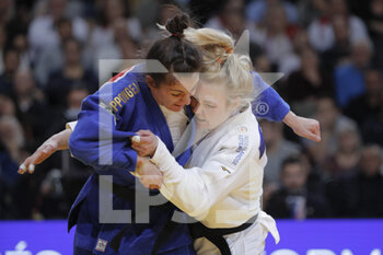 2023-02-05 - Kim Polling (NED) won the Bronze medal against Barbara Matic (CRO) during the International Judo Paris Grand Slam 2023 (IJF) on February 5, 2023 at Accor Arena in Paris, France - JUDO - PARIS GRAND SLAM 2023 - JUDO - CONTACT