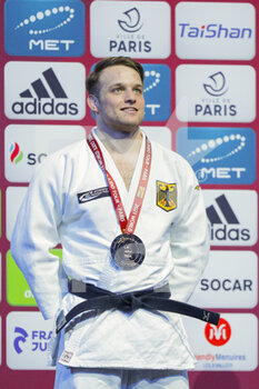 2023-02-05 - Timo Cavelius (GER) took the silver medal at the ceremony during the International Judo Paris Grand Slam 2023 (IJF) on February 5, 2023 at Accor Arena in Paris, France - JUDO - PARIS GRAND SLAM 2023 - JUDO - CONTACT