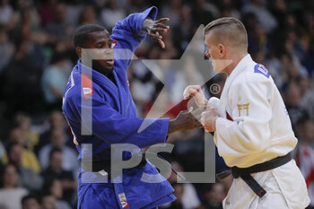 05/02/2023 - Ivan Felipe Silva Morales (CUB) won the bronze medal against Mihael Zgank (TUR) during the International Judo Paris Grand Slam 2023 (IJF) on February 5, 2023 at Accor Arena in Paris, France - JUDO - PARIS GRAND SLAM 2023 - JUDO - CONTATTO