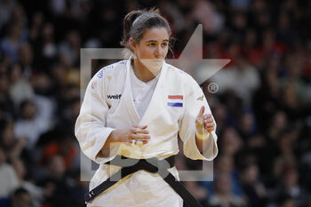 05/02/2023 - Guusje Steenhuis (NED) won the bronze medal against Hyunji Yoon (KOR) during the International Judo Paris Grand Slam 2023 (IJF) on February 5, 2023 at Accor Arena in Paris, France - JUDO - PARIS GRAND SLAM 2023 - JUDO - CONTATTO