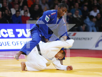 2023-02-05 - Ai Tsunoda Roustant of Spain against Marie-Eve Gahie of France, Women's -70Kg during the Judo Paris Grand Slam 2023 on February 5, 2023 at Accor Arena in Paris, France - JUDO - PARIS GRAND SLAM 2023 - JUDO - CONTACT