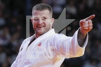 05/02/2023 - Michael Korrel (NED) won the gold medal against Dzhafar Kostoev (UAE) during the International Judo Paris Grand Slam 2023 (IJF) on February 5, 2023 at Accor Arena in Paris, France - JUDO - PARIS GRAND SLAM 2023 - JUDO - CONTATTO