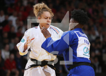 05/02/2023 - Audrey Tcheumeo of France against Chloe Buttigieg of France, Women's -78Kg during the Judo Paris Grand Slam 2023 on February 5, 2023 at Accor Arena in Paris, France - JUDO - PARIS GRAND SLAM 2023 - JUDO - CONTATTO
