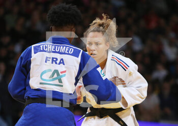2023-02-05 - Audrey Tcheumeo of France against Chloe Buttigieg of France, Women's -78Kg during the Judo Paris Grand Slam 2023 on February 5, 2023 at Accor Arena in Paris, France - JUDO - PARIS GRAND SLAM 2023 - JUDO - CONTACT