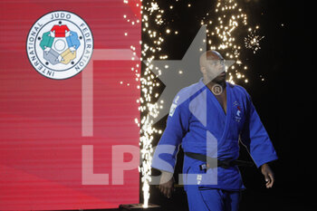 2023-02-05 - Teddy Riner (FRA) won the gold medal, the 6th in Grand Slam, against Hyoga Ota (JPN) during the International Judo Paris Grand Slam 2023 (IJF) on February 5, 2023 at Accor Arena in Paris, France - JUDO - PARIS GRAND SLAM 2023 - JUDO - CONTACT