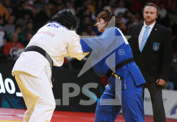 05/02/2023 - Ha-yun Kim of Korea against Maya Akiba of Japan, Women's +78Kg during the Judo Paris Grand Slam 2023 on February 5, 2023 at Accor Arena in Paris, France - JUDO - PARIS GRAND SLAM 2023 - JUDO - CONTATTO
