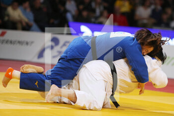 2023-02-05 - Ha-yun Kim of Korea against Maya Akiba of Japan, Women's +78Kg during the Judo Paris Grand Slam 2023 on February 5, 2023 at Accor Arena in Paris, France - JUDO - PARIS GRAND SLAM 2023 - JUDO - CONTACT