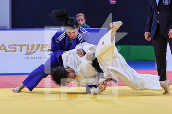 11/03/2023 - Yingwei Liu (China) vs Sayara Rozyyeva (Tajikistan) category -52kg - EUROPEAN OPEN (DAY1) - JUDO - CONTATTO