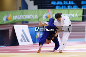2023-06-10 - Alba Juan Martinez (ESP) and Malin Fischer (GER), Women -63 kg during the Madrid European Open 2023, European Judo Union event on June 10, 2023 at Polideportivo Municipal de Gallur in Madrid, Spain - JUDO - MADRID EUROPEAN OPEN 2023 - JUDO - CONTACT
