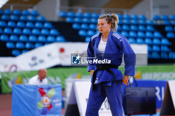 2023-06-10 - Charlotte Von Leupoldt (GER), Women -63 kg during the Madrid European Open 2023, European Judo Union event on June 10, 2023 at Polideportivo Municipal de Gallur in Madrid, Spain - JUDO - MADRID EUROPEAN OPEN 2023 - JUDO - CONTACT