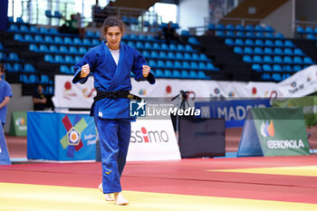 2023-06-10 - Jaione Equisoain (ESP), Women -57 kg gold medal during the Madrid European Open 2023, European Judo Union event on June 10, 2023 at Polideportivo Municipal de Gallur in Madrid, Spain - JUDO - MADRID EUROPEAN OPEN 2023 - JUDO - CONTACT