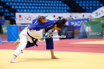 2023-06-10 - Jana Ziegler (GER) and Chelsie Giles (GBR) Women -57 kg during the Madrid European Open 2023, European Judo Union event on June 10, 2023 at Polideportivo Municipal de Gallur in Madrid, Spain - JUDO - MADRID EUROPEAN OPEN 2023 - JUDO - CONTACT