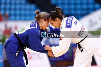 2023-06-10 - Sofia Mazzola (ITA) and Jacqueline Springer (AUT), Women -48 kg during the Madrid European Open 2023, European Judo Union event on June 10, 2023 at Polideportivo Municipal de Gallur in Madrid, Spain - JUDO - MADRID EUROPEAN OPEN 2023 - JUDO - CONTACT