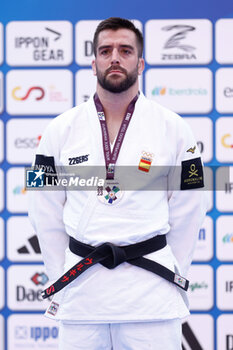 2023-06-11 - Alfonso Urquiza Solana (ESP) silver medal, Men -81 kg during the Madrid European Open 2023, European Judo Union event on June 11, 2023 at Polideportivo Municipal de Gallur in Madrid, Spain - JUDO - MADRID EUROPEAN OPEN 2023 - JUDO - CONTACT