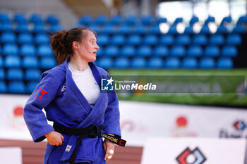 2023-06-11 - Laura Haberstock (FRA), Women -70 kg during the Madrid European Open 2023, European Judo Union event on June 11, 2023 at Polideportivo Municipal de Gallur in Madrid, Spain - JUDO - MADRID EUROPEAN OPEN 2023 - JUDO - CONTACT