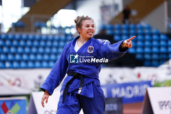 2023-06-11 - Maria Hoellwart (AUT) gold medal, Women +78 kg during the Madrid European Open 2023, European Judo Union event on June 11, 2023 at Polideportivo Municipal de Gallur in Madrid, Spain - JUDO - MADRID EUROPEAN OPEN 2023 - JUDO - CONTACT