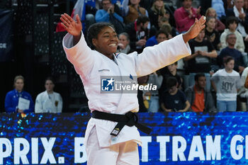 2023-11-03 - Sarah-Léonie Cysique of France Bronze medal, Women's -57 KG during the European Judo Championships Individuals 2023 on November 3, 2023 at Sud de France Arena in Montpellier, France - JUDO - EUROPEAN CHAMPIONSHIPS 2023 - JUDO - CONTACT
