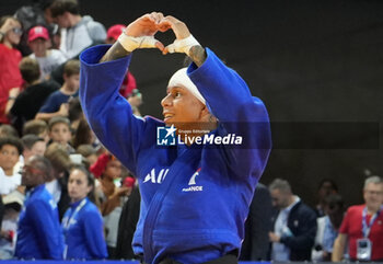 2023-11-03 - Amandine Buchard of France Gold medal, Women's -52 KG during the European Judo Championships Individuals 2023 on November 3, 2023 at Sud de France Arena in Montpellier, France - JUDO - EUROPEAN CHAMPIONSHIPS 2023 - JUDO - CONTACT