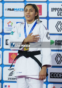 2023-11-03 - Shirine Boukli of France Gold medal, Women's -48 KG during the European Judo Championships Individuals 2023 on November 3, 2023 at Sud de France Arena in Montpellier, France - JUDO - EUROPEAN CHAMPIONSHIPS 2023 - JUDO - CONTACT