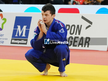 2023-11-03 - Romain Valadier-Picard of France, Final 3rd place Men's -60 KG during the European Judo Championships Individuals 2023 on November 3, 2023 at Sud de France Arena in Montpellier, France - JUDO - EUROPEAN CHAMPIONSHIPS 2023 - JUDO - CONTACT