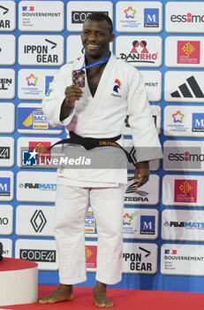 2023-11-04 - Alpha Oumar Djalo of France, Bronze medal, Men's -81 KG during the European Judo Championships Individuals 2023 on November 4, 2023 at Sud de France Arena in Montpellier, France - JUDO - EUROPEAN CHAMPIONSHIPS 2023 - JUDO - CONTACT