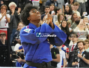 2023-11-04 - Marie-Eve Gahié of France Gold medal, Final Women's -70 KG during the European Judo Championships Individuals 2023 on November 4, 2023 at Sud de France Arena in Montpellier, France - JUDO - EUROPEAN CHAMPIONSHIPS 2023 - JUDO - CONTACT