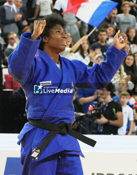 2023-11-04 - Marie-Eve Gahié of France Gold medal, Final Women's -70 KG during the European Judo Championships Individuals 2023 on November 4, 2023 at Sud de France Arena in Montpellier, France - JUDO - EUROPEAN CHAMPIONSHIPS 2023 - JUDO - CONTACT