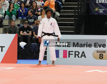 2023-11-04 - Marie-Eve Gahié of France, Women's -70 KG during the European Judo Championships Individuals 2023 on November 4, 2023 at Sud de France Arena in Montpellier, France - JUDO - EUROPEAN CHAMPIONSHIPS 2023 - JUDO - CONTACT