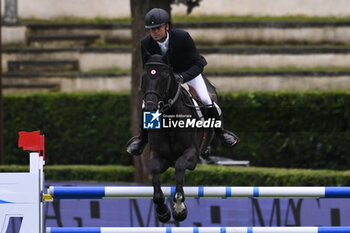 2023-05-25 - Jerome Guery (BEL) during the 90° CSIO ROMA 2023, CSIO5* A against the clock (238.2.1) - 1.50m - 30.000 € - LR - presented by ENI, on May 25, 2023 at Piazza di Siena in Rome, Italy. - CSIO ROMA PIAZZA DI SIENA - INTERNATIONALS - EQUESTRIAN