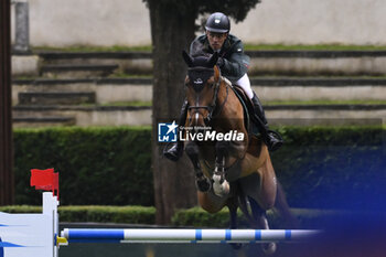 2023-05-25 - Stephan de Freitas Barcha (BRA) during the 90° CSIO ROMA 2023, CSIO5* A against the clock (238.2.1) - 1.50m - 30.000 € - LR - presented by ENI, on May 25, 2023 at Piazza di Siena in Rome, Italy. - CSIO ROMA PIAZZA DI SIENA - INTERNATIONALS - EQUESTRIAN