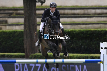 2023-05-25 - Jack Ryan (IRL) during the 90° CSIO ROMA 2023, CSIO5* A against the clock (238.2.1) - 1.50m - 30.000 € - LR - presented by ENI, on May 25, 2023 at Piazza di Siena in Rome, Italy. - CSIO ROMA PIAZZA DI SIENA - INTERNATIONALS - EQUESTRIAN