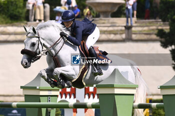 2023-05-25 - Wilma Hellstrom (SWE) during the 90° CSIO ROMA 2023, CSIO5* A against the clock (238.2.1) - 1.50m - 30.000 € - LR - presented by ENI, on May 25, 2023 at Piazza di Siena in Rome, Italy. - CSIO ROMA PIAZZA DI SIENA - INTERNATIONALS - EQUESTRIAN