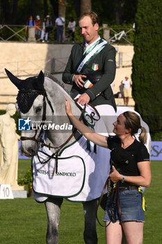 2023-05-26 - Michael G. Duffy (IRL) during the 90° CSIO ROMA 2023, CSIO5* Nations Cup - 1.60m - 220.000 € - LR - GP Q - 2nd Round - NATIONS CUP INTESA SANPAOLO, on May 26, 2023 at Piazza di Siena in Rome, Italy. - CSIO ROMA PIAZZA DI SIENA - INTERNATIONALS - EQUESTRIAN