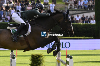 2023-05-26 - Michael Pender (IRL) during the 90° CSIO ROMA 2023, CSIO5* Nations Cup - 1.60m - 220.000 € - LR - GP Q - 2nd Round - NATIONS CUP INTESA SANPAOLO, on May 26, 2023 at Piazza di Siena in Rome, Italy.during the 90° CSIO ROMA 2023, CSIO5* Nations Cup - 1.60m - 220.000 € - LR - GP Q - 2nd Round - NATIONS CUP INTESA SANPAOLO, on May 26, 2023 at Piazza di Siena in Rome, Italy. - CSIO ROMA PIAZZA DI SIENA - INTERNATIONALS - EQUESTRIAN
