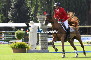 2023-05-26 - Andre Thieme (GER) during the 90° CSIO ROMA 2023, CSIO5* Nations Cup - 1.60m - 220.000 € - LR - GP Q - 2nd Round - NATIONS CUP INTESA SANPAOLO, on May 26, 2023 at Piazza di Siena in Rome, Italy. - CSIO ROMA PIAZZA DI SIENA - INTERNATIONALS - EQUESTRIAN