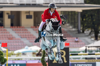 2023-08-30 - FUCHS Martin of Switzerland riding Conner Jei during the FEI European Jumping Championship 2023, Equestrian event on August 30, 2023 at hippodrome Snai San Siro in Milan, Italy - 2023 JUMPING EUROPEAN CHAMPIONSHIP - INTERNATIONALS - EQUESTRIAN