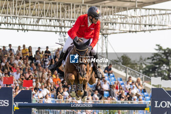 2023-08-30 - WEISHAUPT Philipp of Germany riding Zineday during the FEI European Jumping Championship 2023, Equestrian event on August 30, 2023 at hippodrome Snai San Siro in Milan, Italy - 2023 JUMPING EUROPEAN CHAMPIONSHIP - INTERNATIONALS - EQUESTRIAN