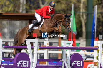 2023-08-31 - WEISHAUPT Philipp of Germany riding Zineday during the FEI European Jumping Championship 2023, Equestrian event on August 30, 2023 at hippodrome Snai San Siro in Milan, Italy - 2023 JUMPING EUROPEAN CHAMPIONSHIP - INTERNATIONALS - EQUESTRIAN