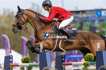 2023-08-31 - CAMILLI Emanuele of Italy riding Odense Odeveld during the FEI European Jumping Championship 2023, Equestrian event on August 30, 2023 at hippodrome Snai San Siro in Milan, Italy - 2023 JUMPING EUROPEAN CHAMPIONSHIP - INTERNATIONALS - EQUESTRIAN