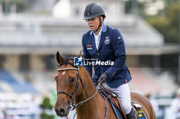 2023-08-31 - FREDRICSON Jens of Sweden riding Markan Cosmopolit during the FEI European Jumping Championship 2023, Equestrian event on August 30, 2023 at hippodrome Snai San Siro in Milan, Italy - 2023 JUMPING EUROPEAN CHAMPIONSHIP - INTERNATIONALS - EQUESTRIAN