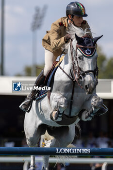 2023-09-01 - ZORZI Alberto of Italy riding Highlight W during the FEI European Jumping Championship 2023, Equestrian event on August 30, 2023 at hippodrome Snai San Siro in Milan, Italy - 2023 JUMPING EUROPEAN CHAMPIONSHIP - INTERNATIONALS - EQUESTRIAN