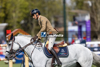 2023-09-01 - ZORZI Alberto of Italy riding Highlight W during the FEI European Jumping Championship 2023, Equestrian event on August 30, 2023 at hippodrome Snai San Siro in Milan, Italy - 2023 JUMPING EUROPEAN CHAMPIONSHIP - INTERNATIONALS - EQUESTRIAN