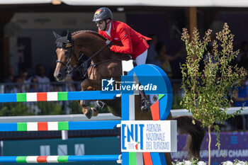 2023-09-01 - WEISHAUPT Philipp of Germany riding Zineday during the FEI European Jumping Championship 2023, Equestrian event on August 30, 2023 at hippodrome Snai San Siro in Milan, Italy - 2023 JUMPING EUROPEAN CHAMPIONSHIP - INTERNATIONALS - EQUESTRIAN