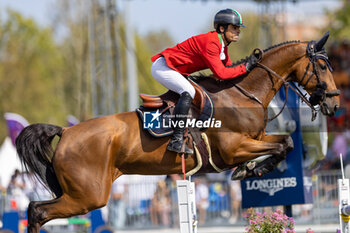 2023-09-01 - CAMILLI Emanuele of Italy riding Odense Odeveld during the FEI European Jumping Championship 2023, Equestrian event on August 30, 2023 at hippodrome Snai San Siro in Milan, Italy - 2023 JUMPING EUROPEAN CHAMPIONSHIP - INTERNATIONALS - EQUESTRIAN